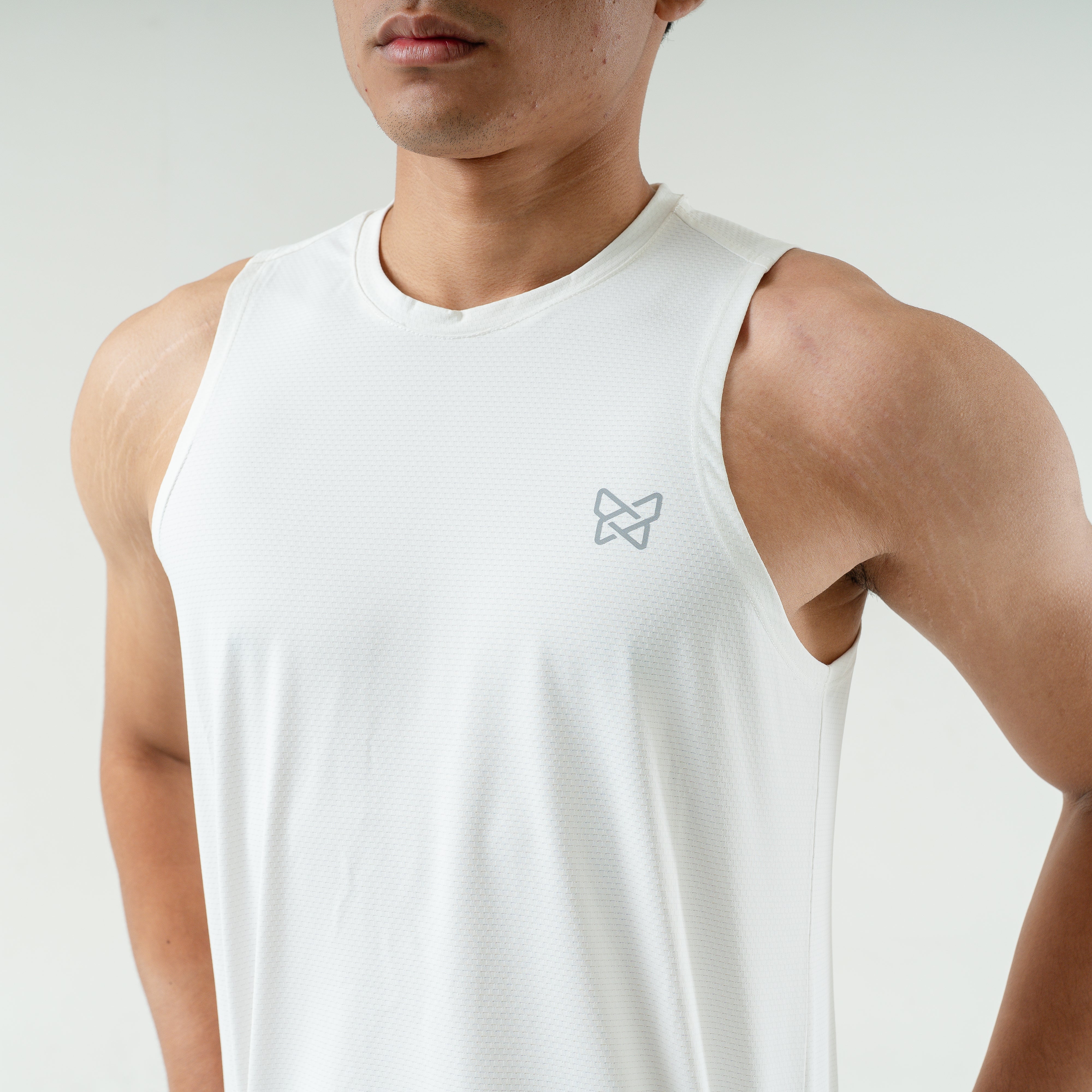 Hybrid Training Tanktop / Tanktop Lari, Gym, Padel