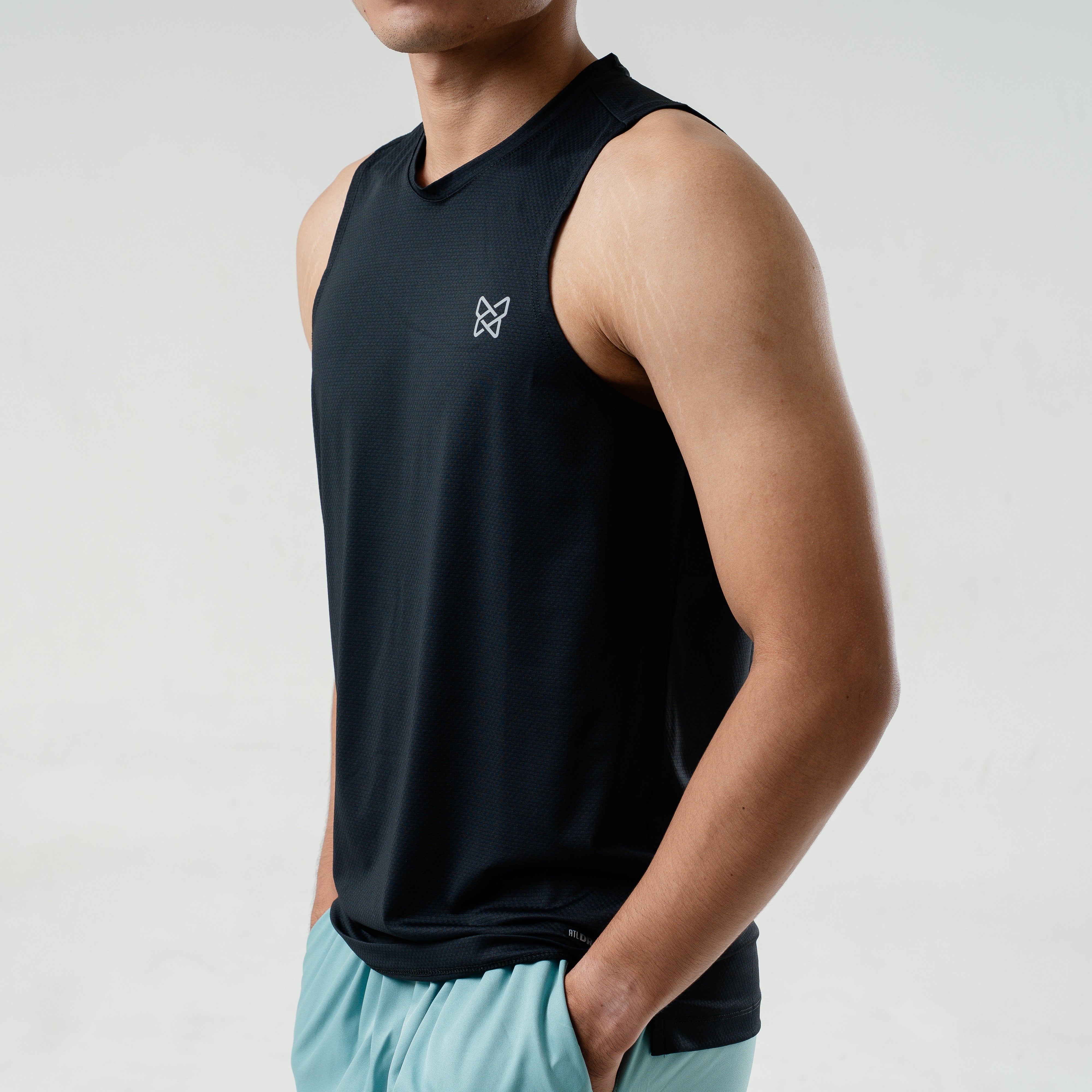 Hybrid Training Tanktop / Tanktop Lari, Gym, Padel