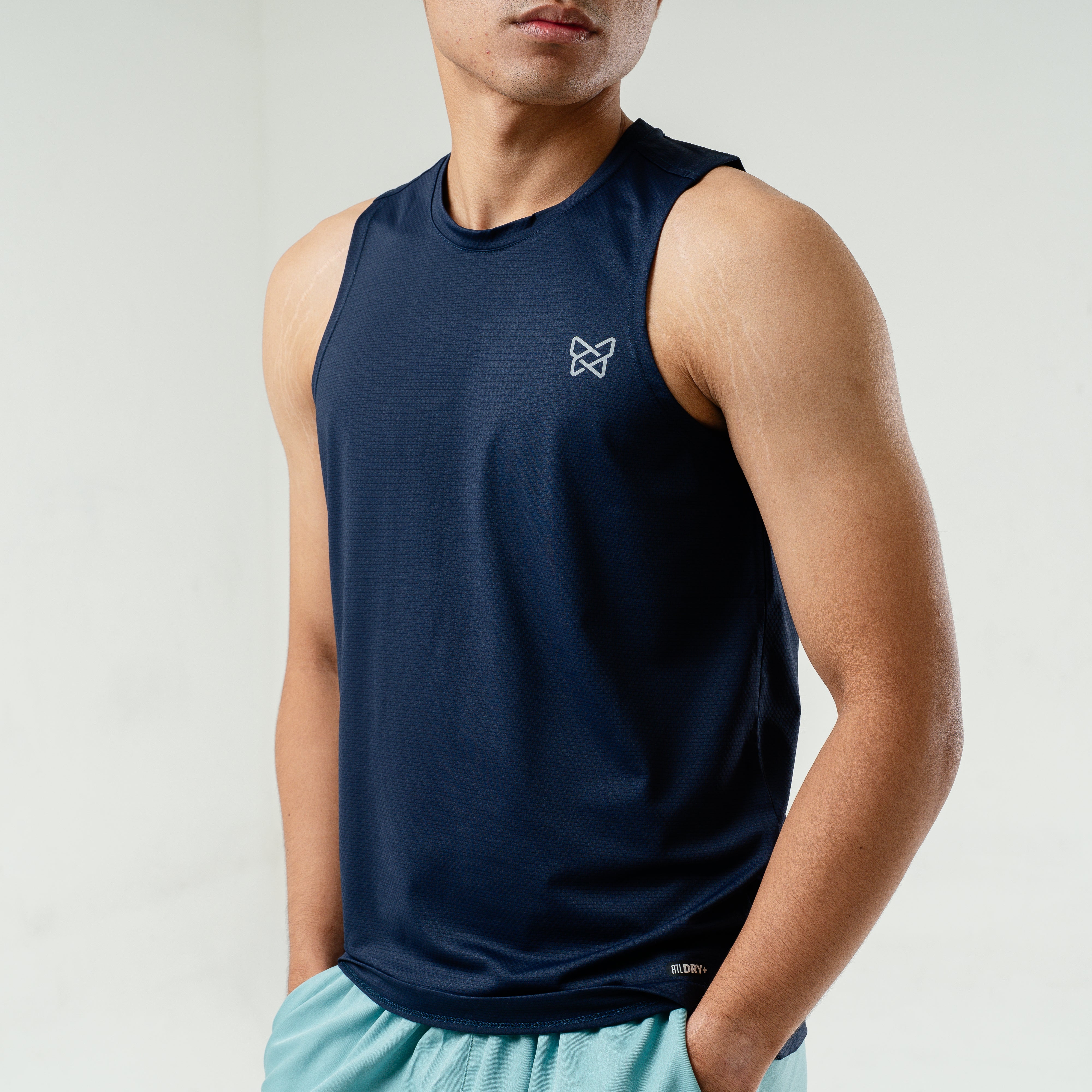 Hybrid Training Tanktop / Tanktop Lari, Gym, Padel