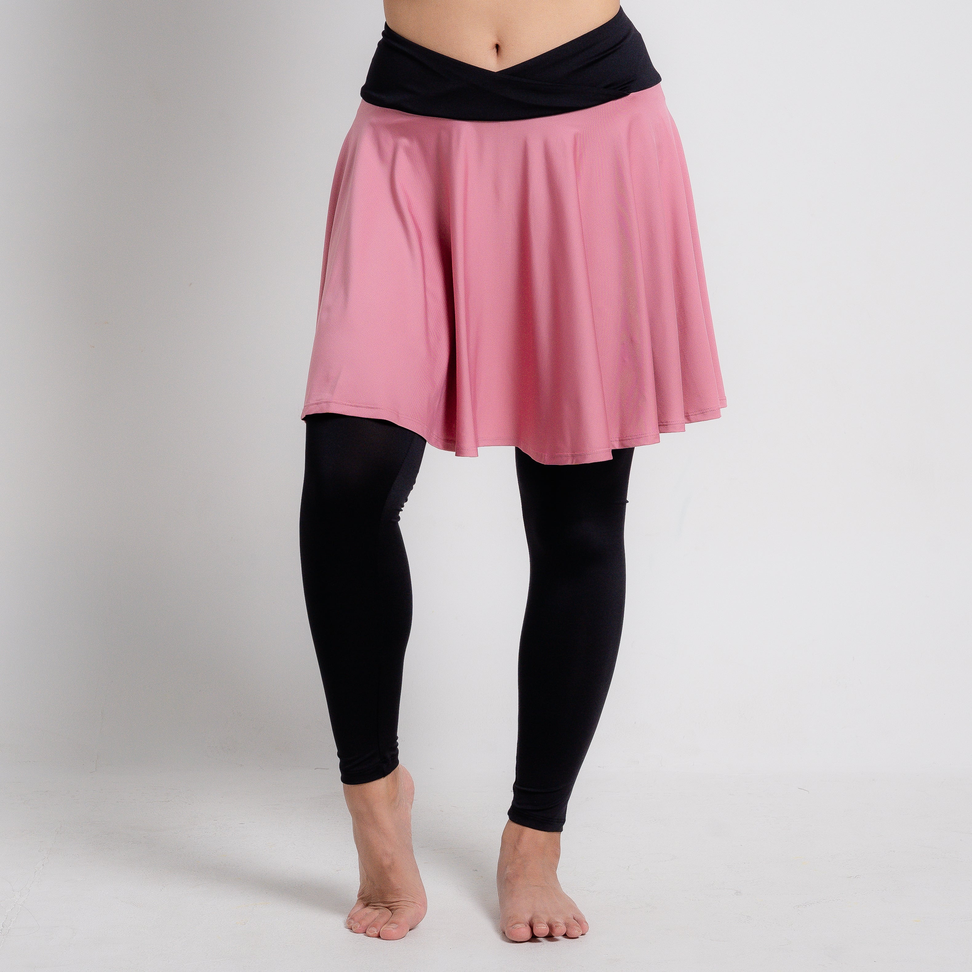 Women Sweat Skirt with Legging