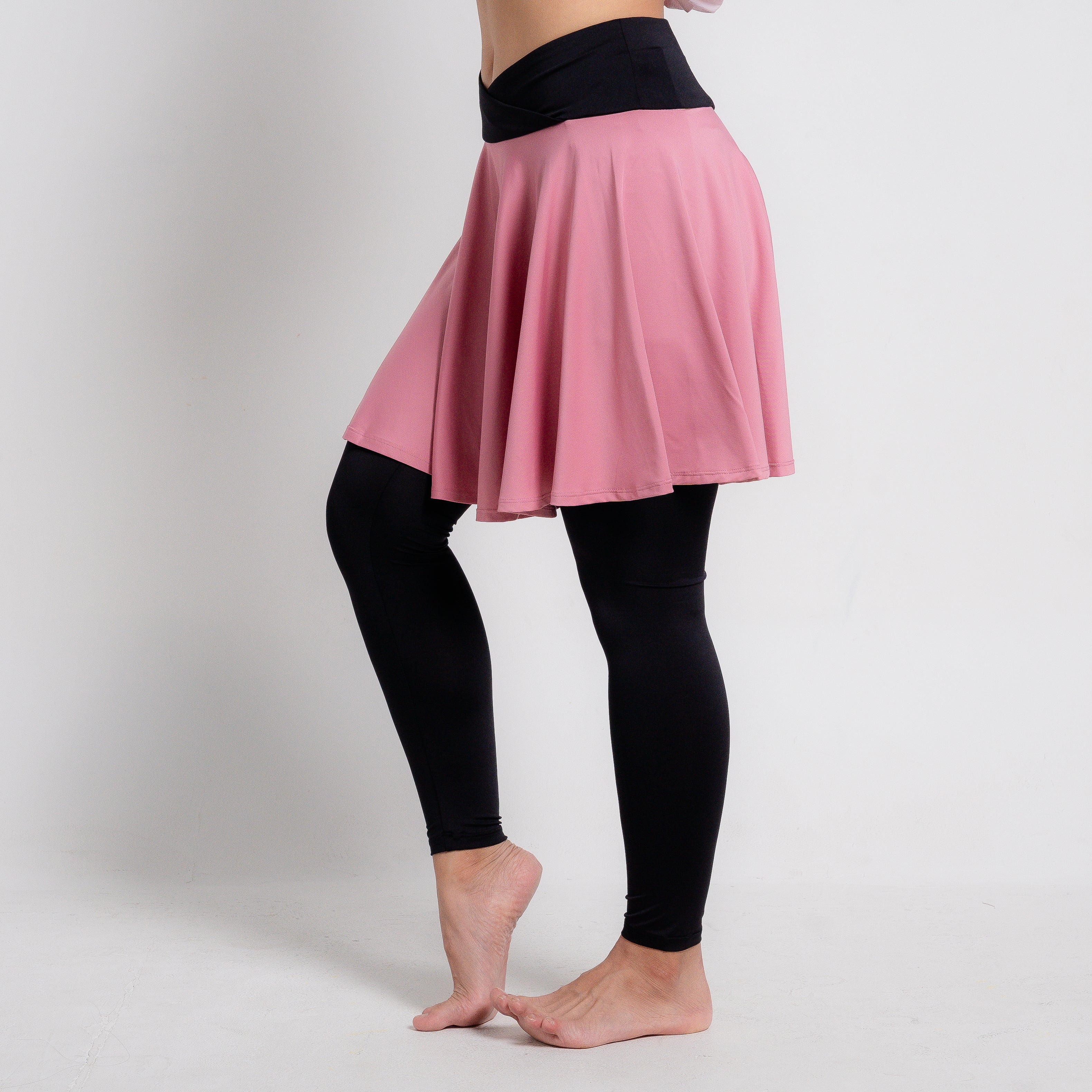 Women Sweat Skirt with Legging