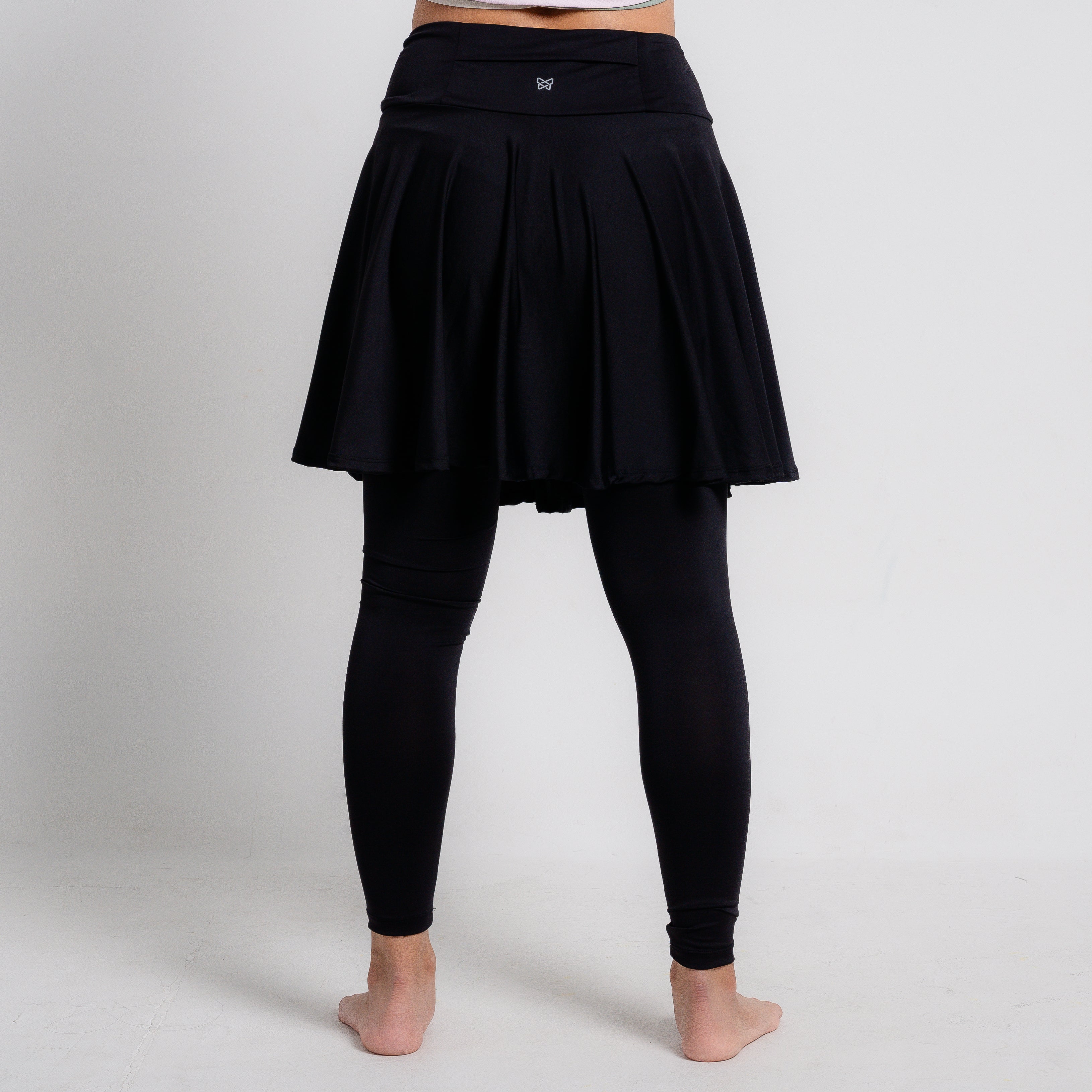 Women Sweat Skirt with Legging