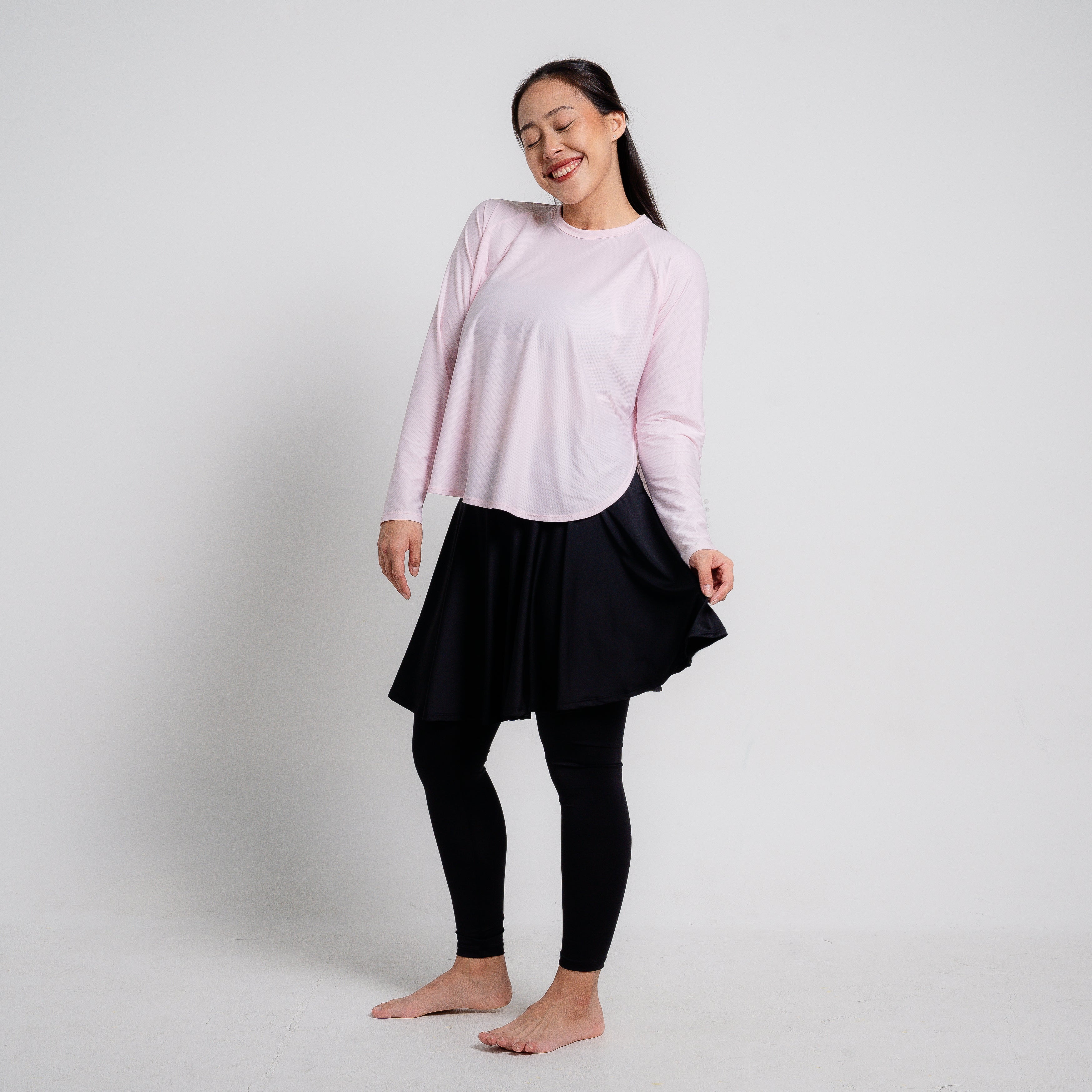 Women Sweat Skirt with Legging
