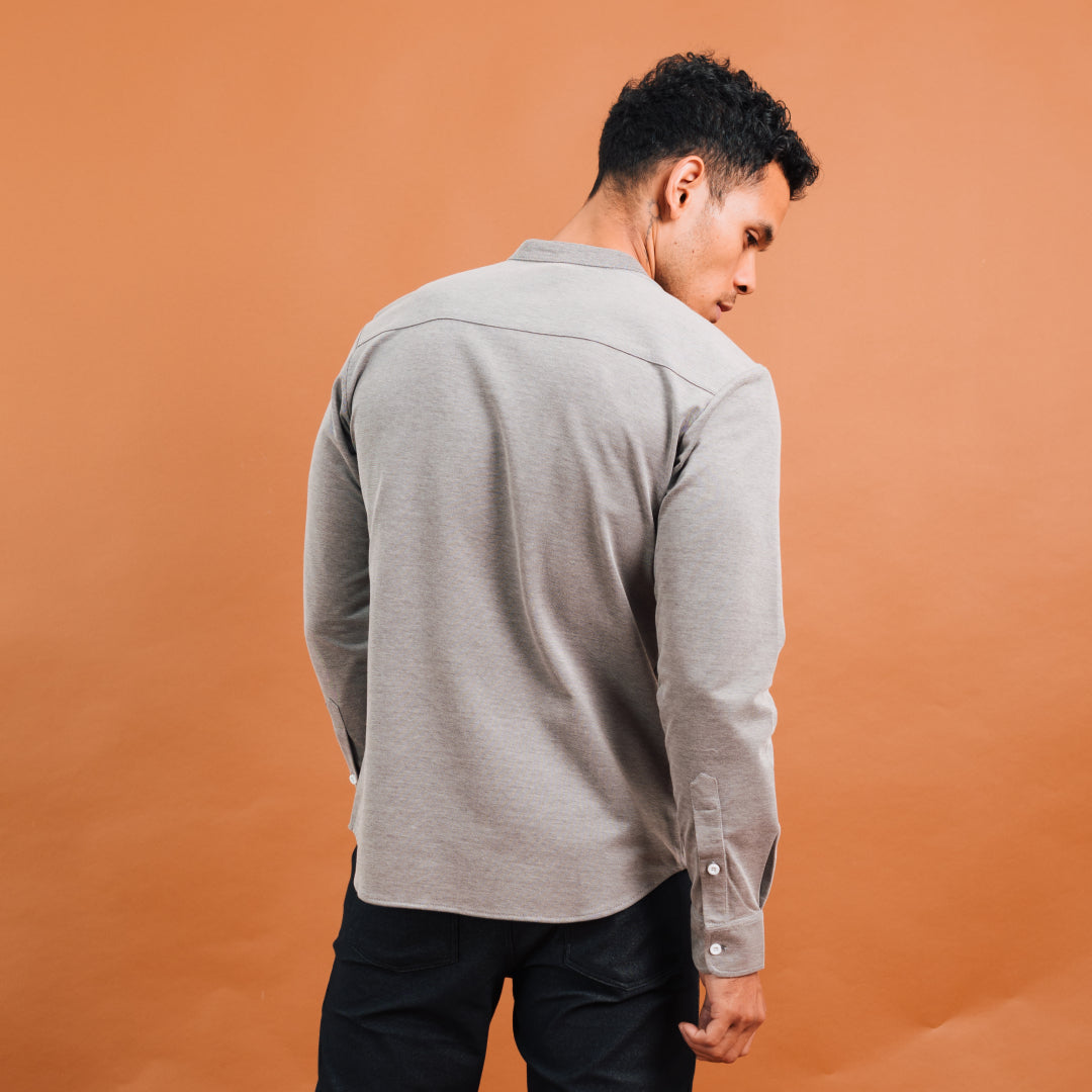 Active Stand Collar Shirt
