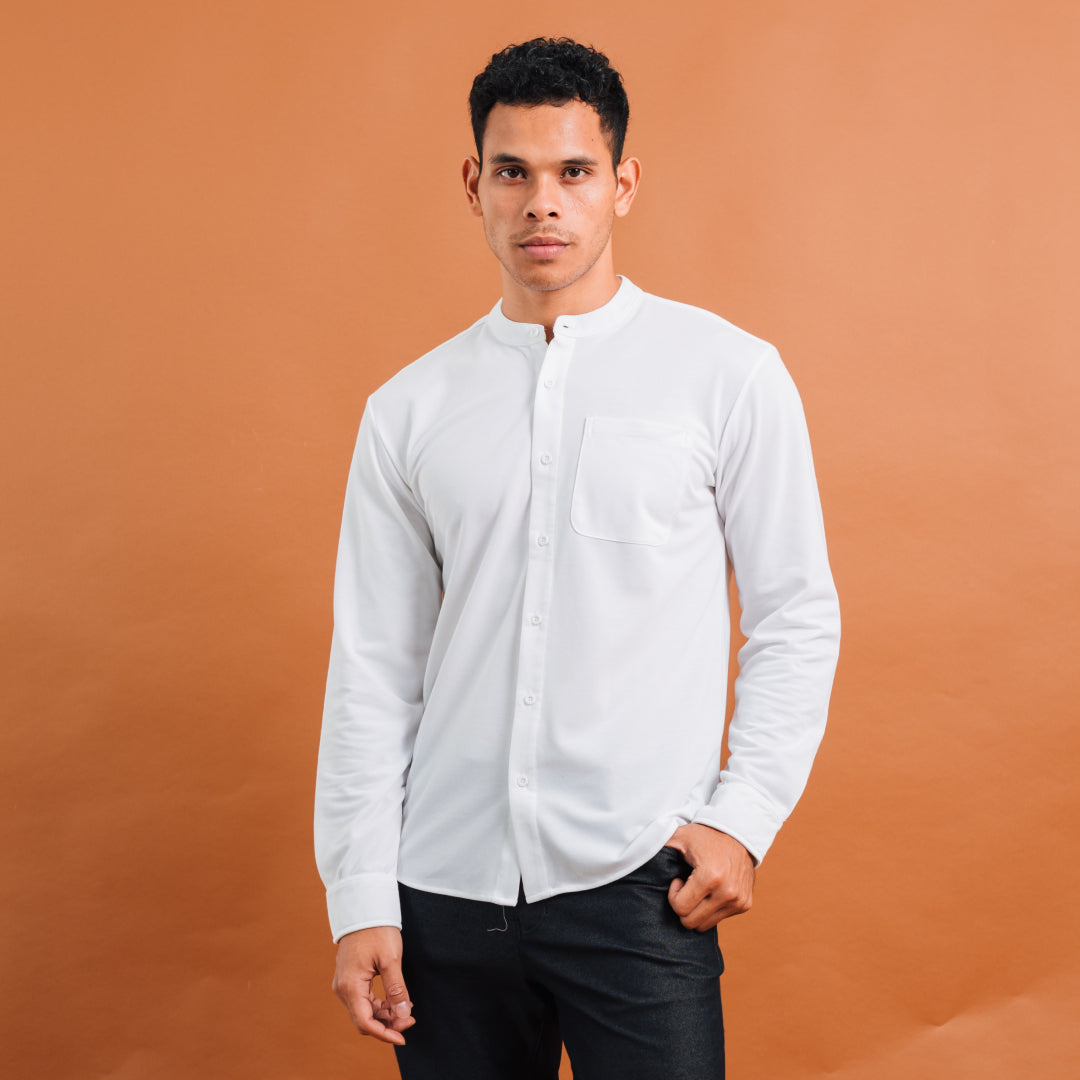 Active Stand Collar Shirt