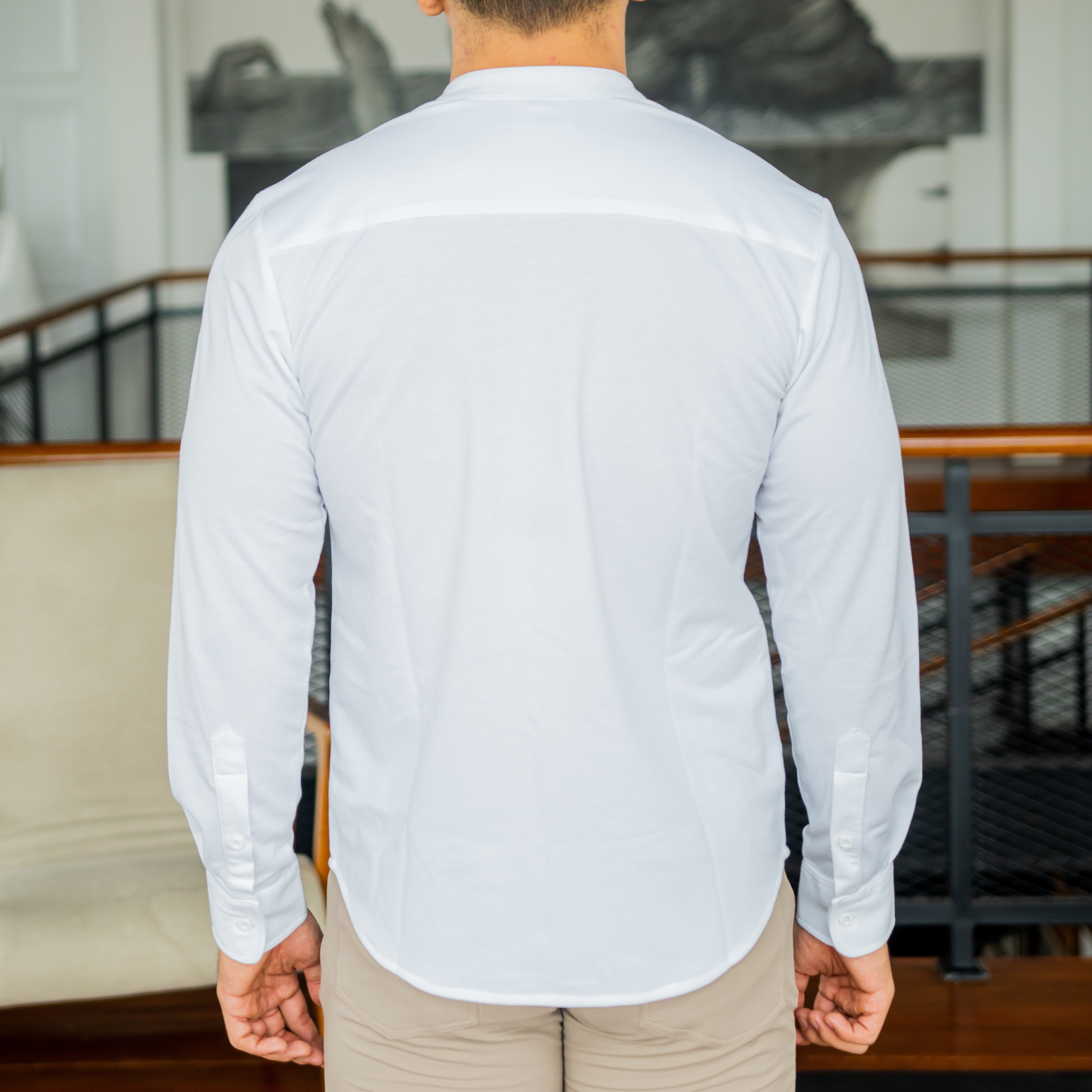 Active Stand Collar Shirt
