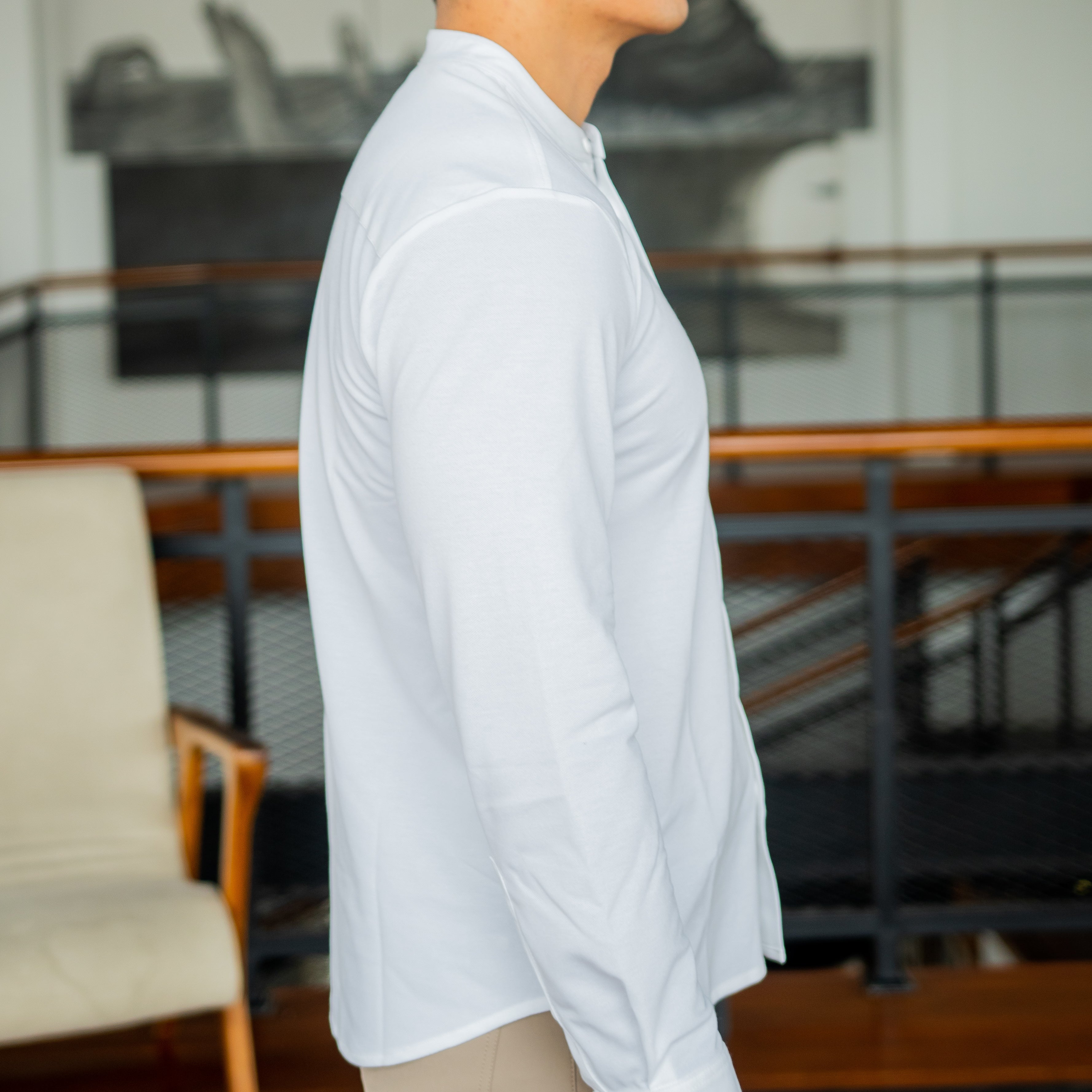 Active Stand Collar Shirt