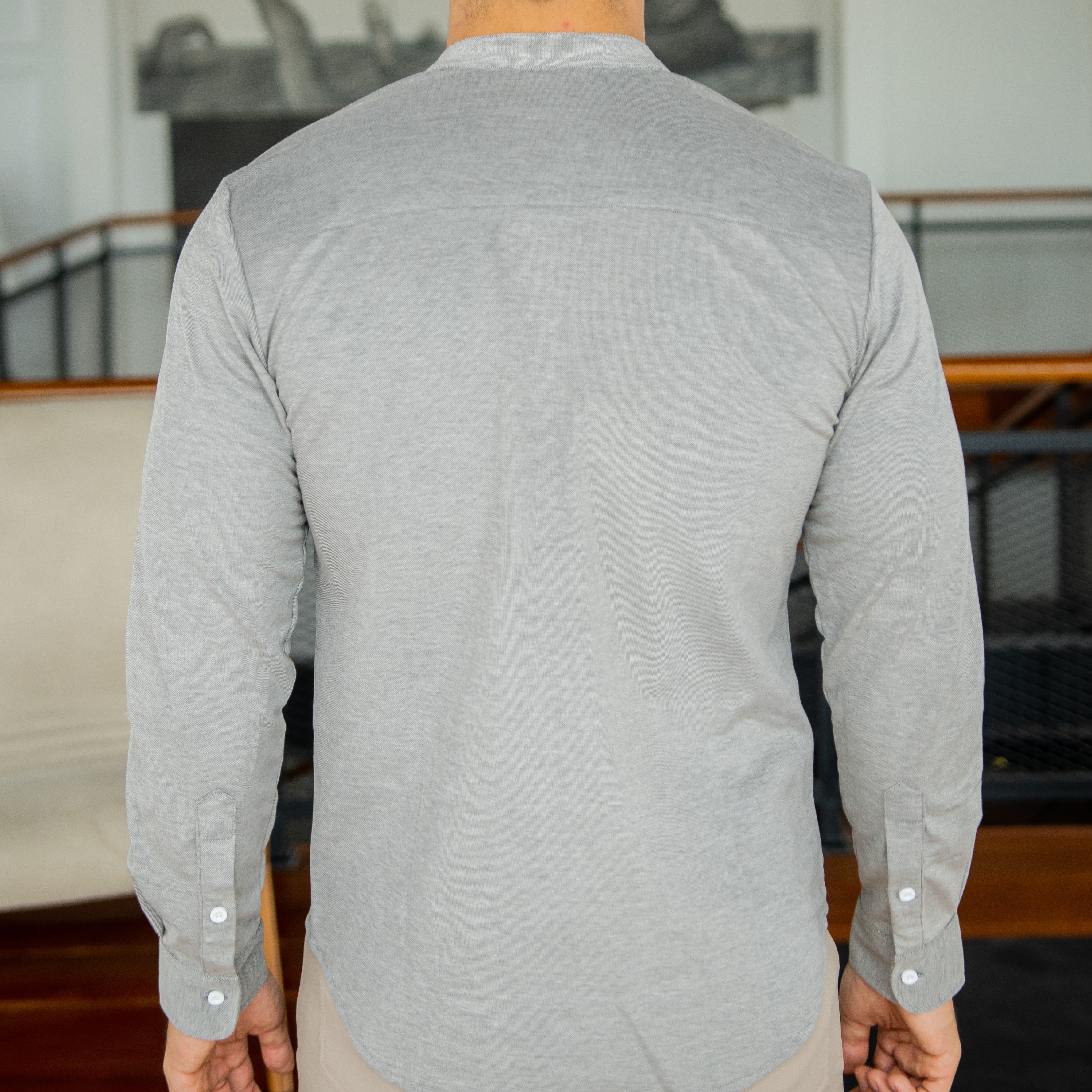 Active Stand Collar Shirt