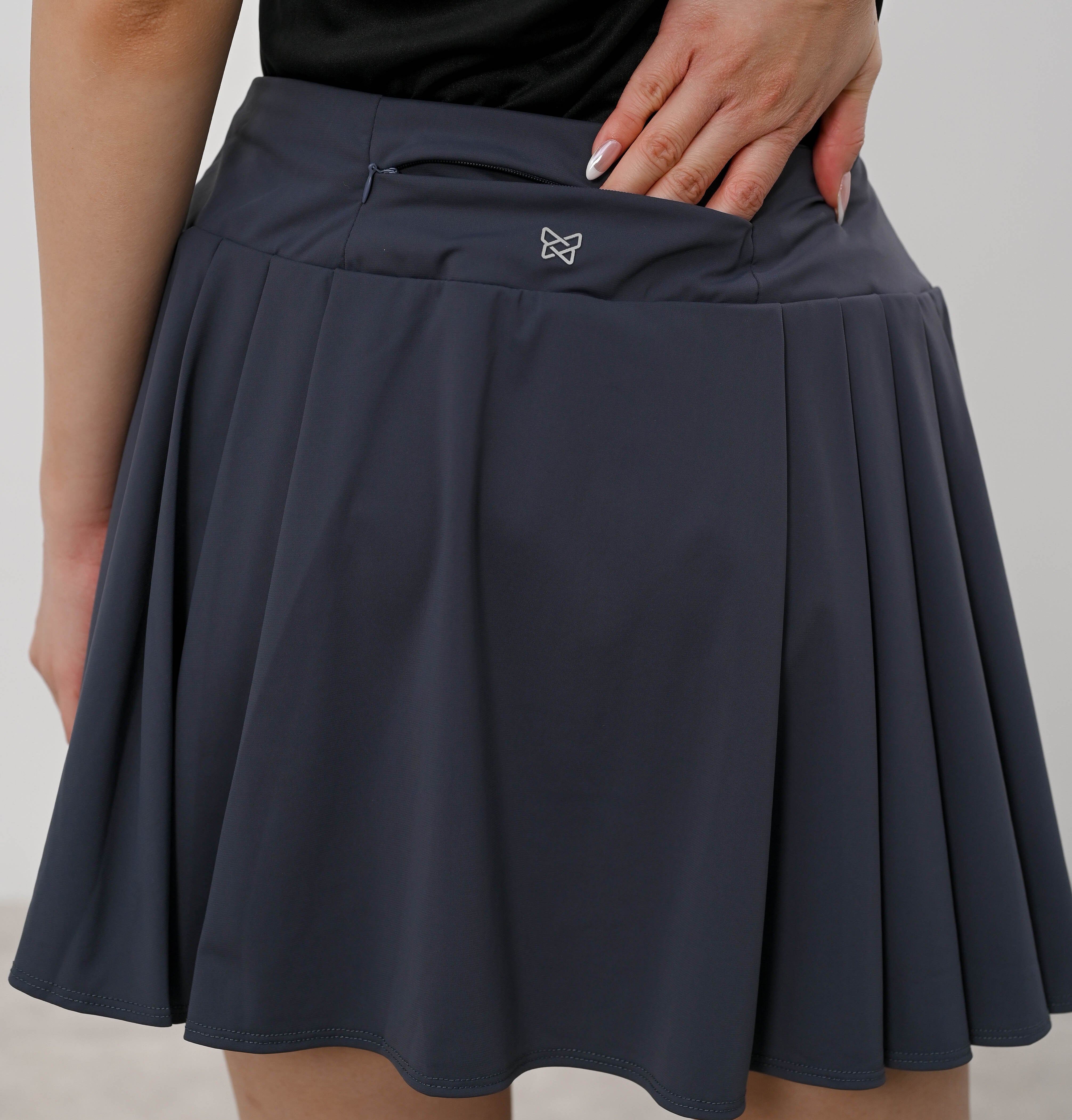 Women Pleat Tennis Skirt
