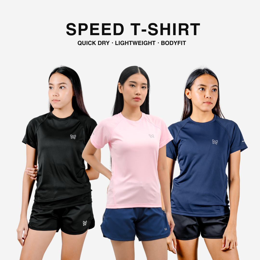 Atalon Baju & Kaos Dryfit Olahraga untuk Cewek, Gym, Running - Atalon