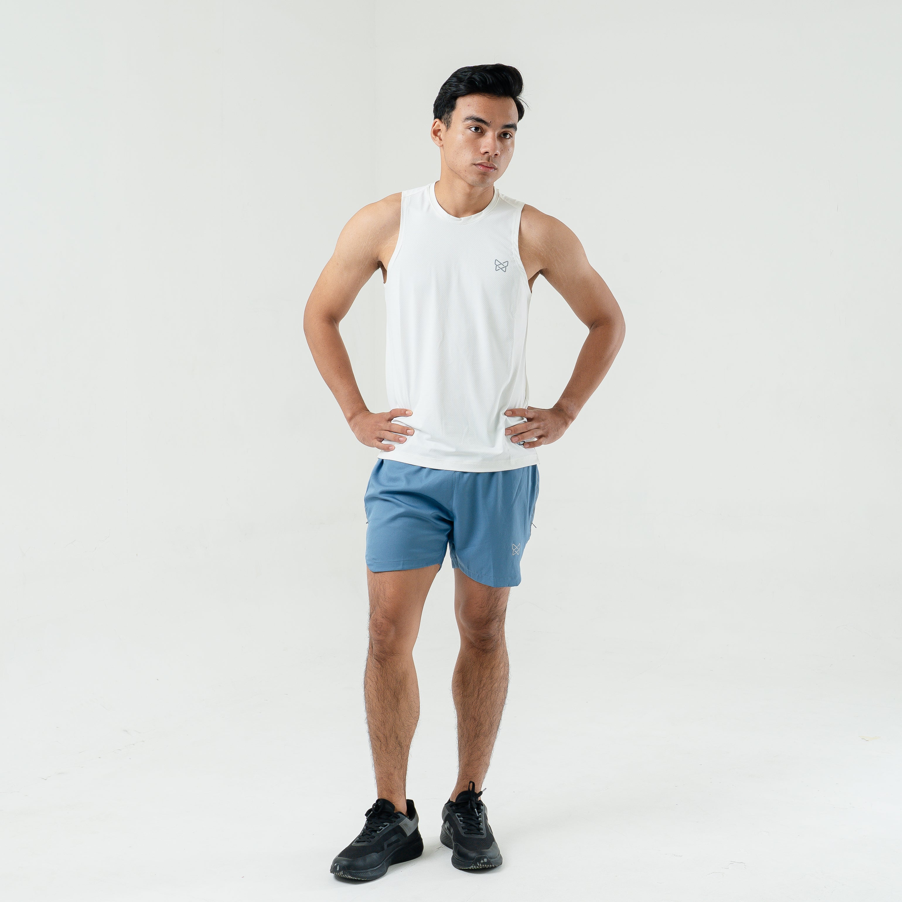 Hybrid Training Tanktop / Tanktop Lari, Gym, Padel