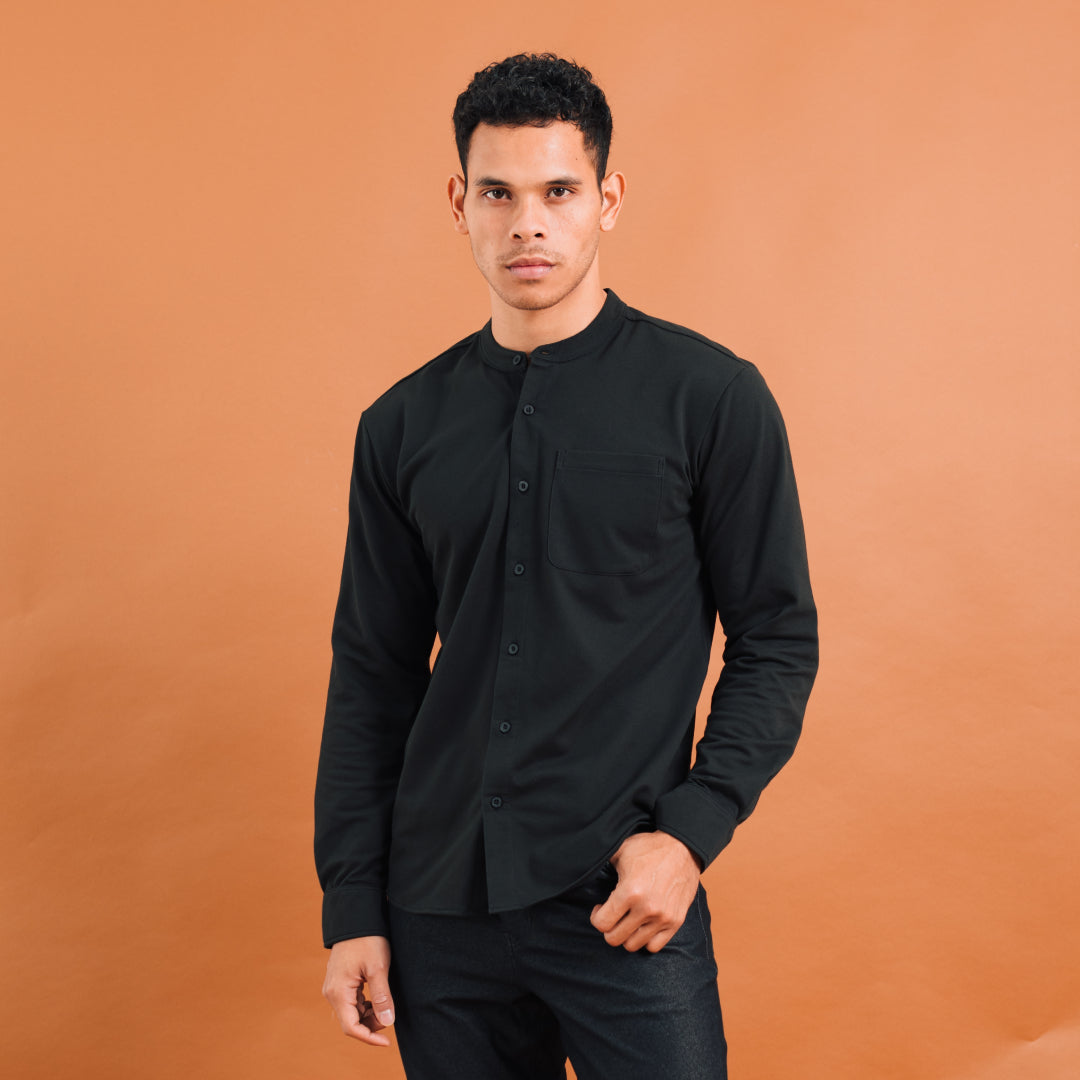 Active Stand Collar Shirt