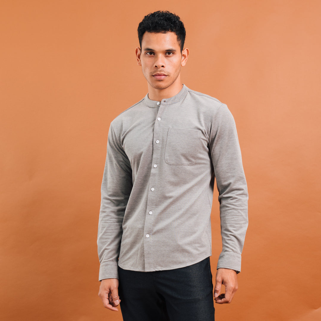 Active Stand Collar Shirt